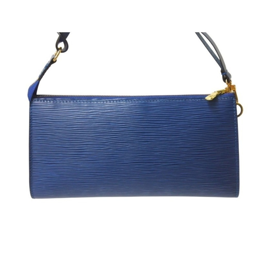 LOUIS VUITTON Pochette Accessoires One Shoulder Hobo bag Epi leather blue - Picture 3 of 8
